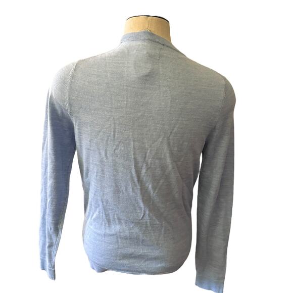 Apt. 9 Seriously Soft Light Blue Merino Wool Blend Sweater EUC Size Small - Picture 2 of 4
